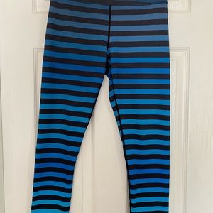 Blue Ombre Stripe Light n Tight Hi-Rise 7/8 24"